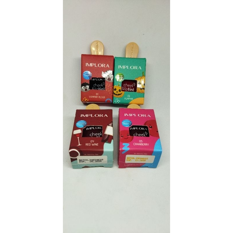 LIP TINT CHEEK IMPLORA 5,5G | LIPTINT IMPLORA TAHAN LAMA | CHEEK AND LIP TINT IMPLORA | LIPTINT TAHAN LAMA TIDAK LUNTUR