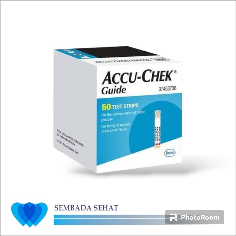 Accu-Chek Guide Test Strip 50s (Strip uji Accu-Chek Guide isi 50) Strip Cek Gula Accu-Chek Guide