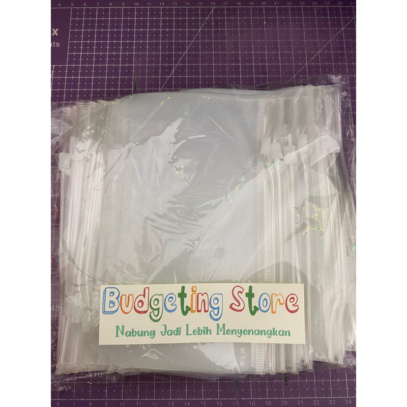 

ZIPLOCK ISI 50 PCS KHUSUS RESELLER (ukuran binder A6 dgn 6 lubang