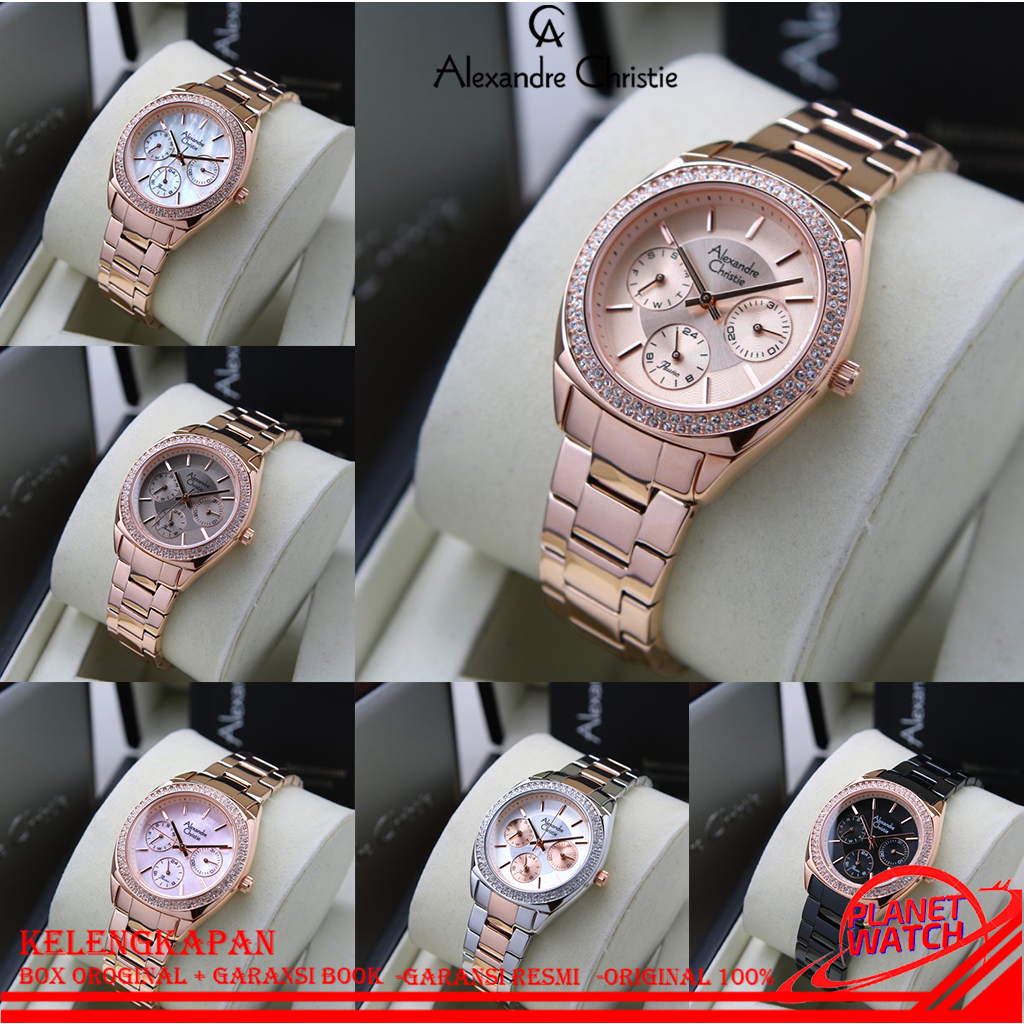 ALEXANDRE CHRISTIE JAM TANGAN WANITA JAM TANGAN AC ORIGINAL JAM TANGAN AC ORI JAM ALEXANDRE CHRISTIE