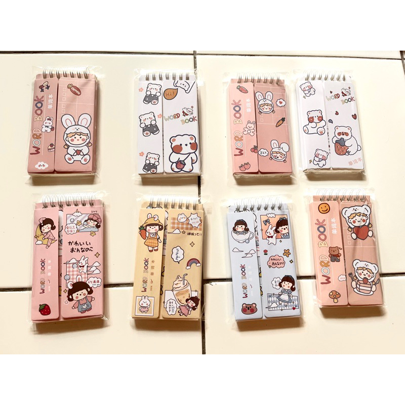 

Mini Notebook Ring Panjang (NR002)