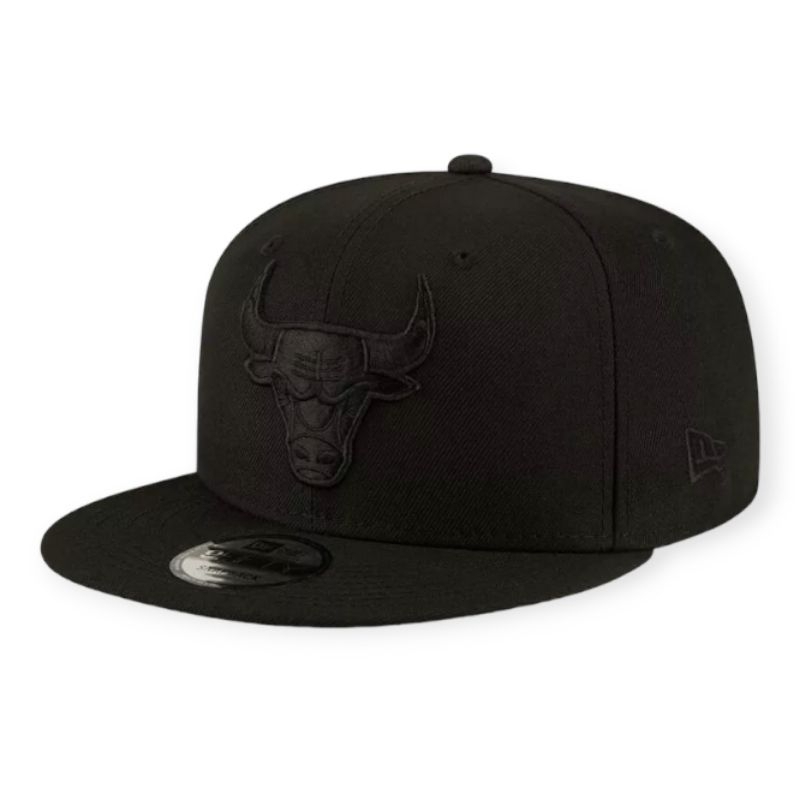 topi snapback pria Bulls banteng premium distro hitam