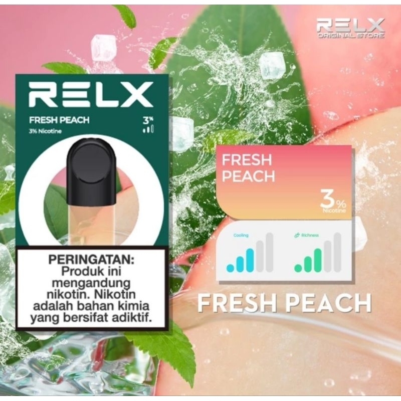 Relx Infinity Essential 1 Pack 2 Pods Orchard Rounds