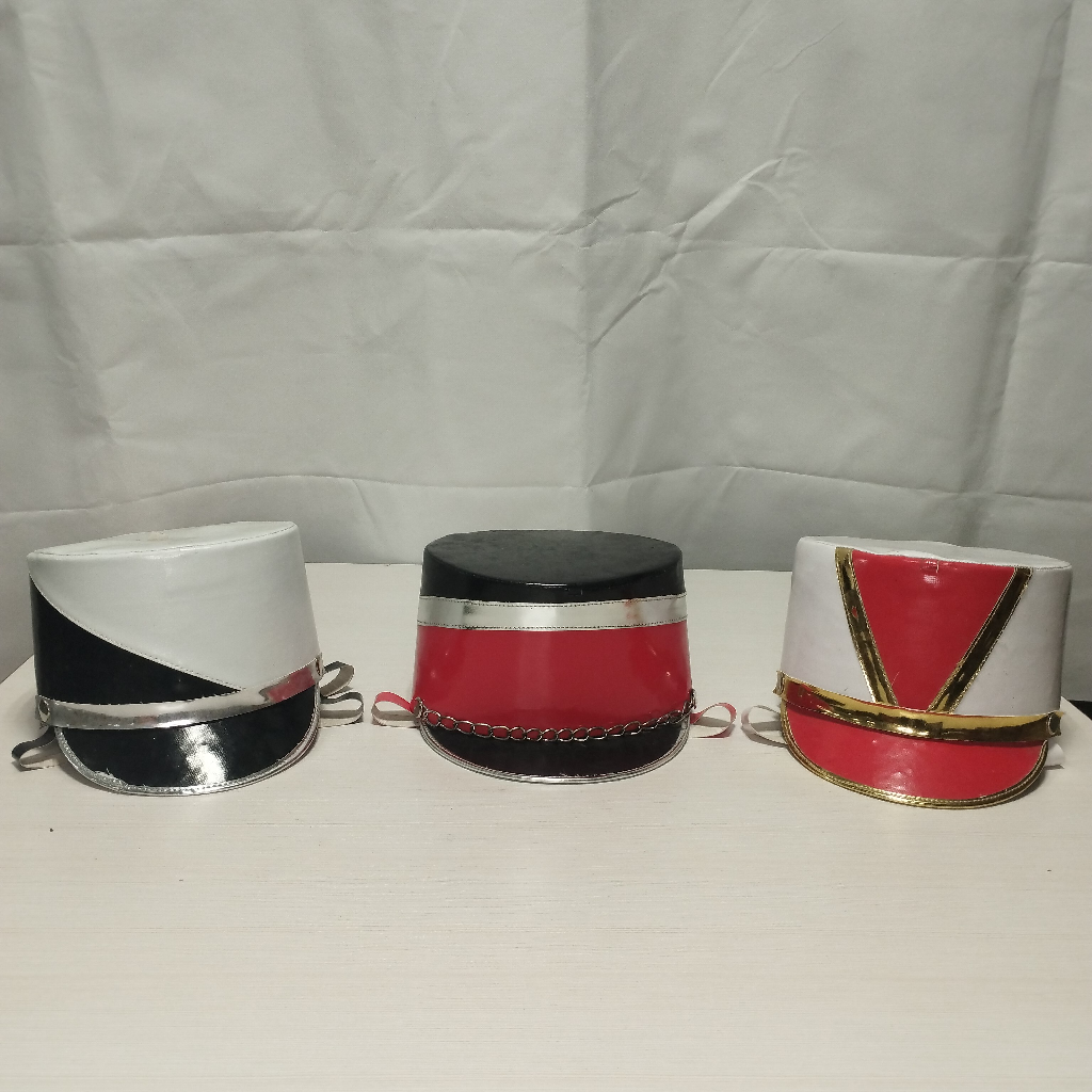 topi pasukan drumband/marching anak pria/wanita TK SD SMP SMA Dewasa
