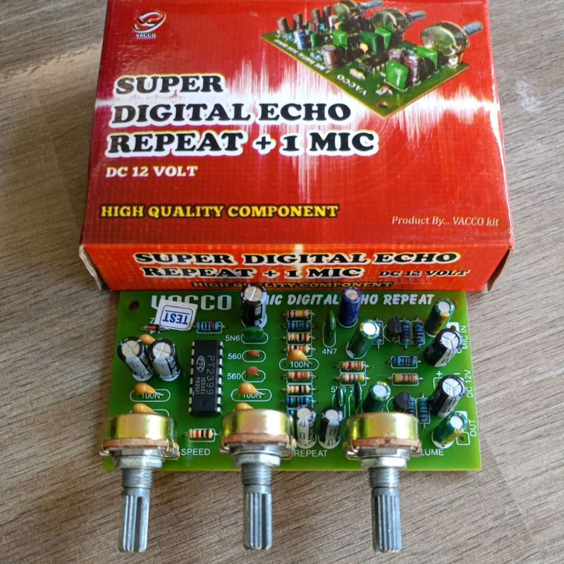 super digital echo repeat 1 mic