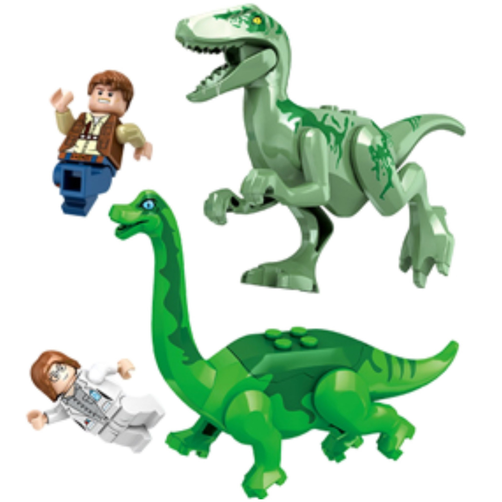 Mainan Block Dinosaurus JZ12080 Mainan Balok Susun Bricks Block Dinosaurus Mainan Dinosaurus Puzzle Dinosaurus