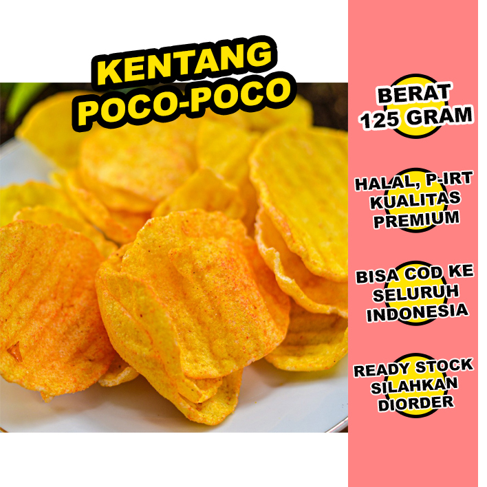 

125 GRAM KENTANG POCO-POCO RASA BALADO