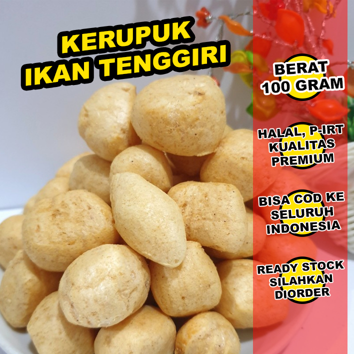

100 GRAM KERUPUK IKAN TENGGIRI