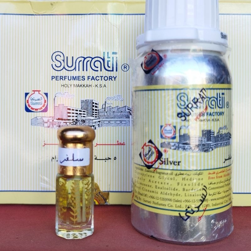 bibit parfum surrati murni 100 % ORI kemasan 3 ml 6 ml 12 ml