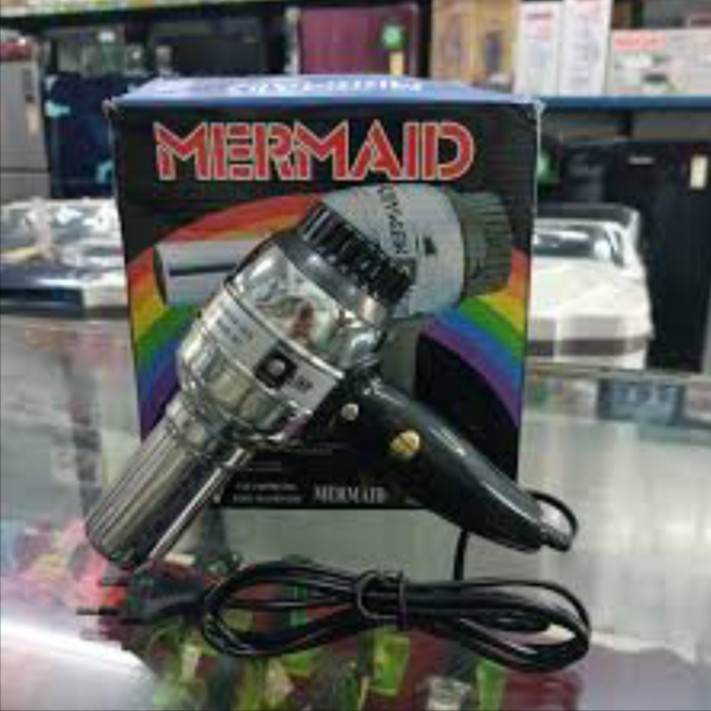 Hairdyrer Hair Dryer MERMAID 850WG Rainbow 400 watt / Alat Pengering