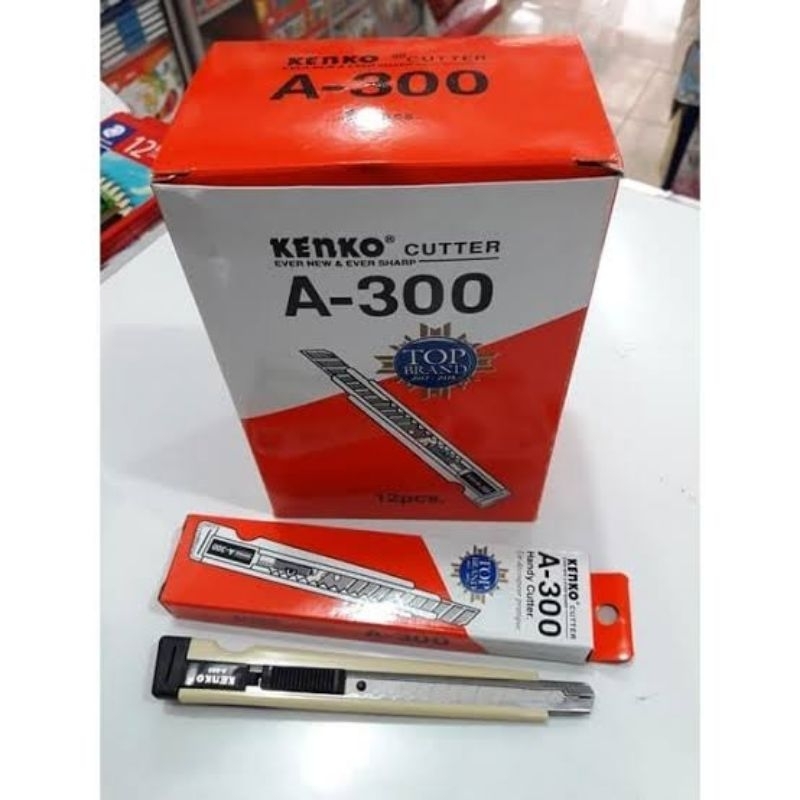 

Cutter Kecil Pisau Kenko A300 (12 PCS)