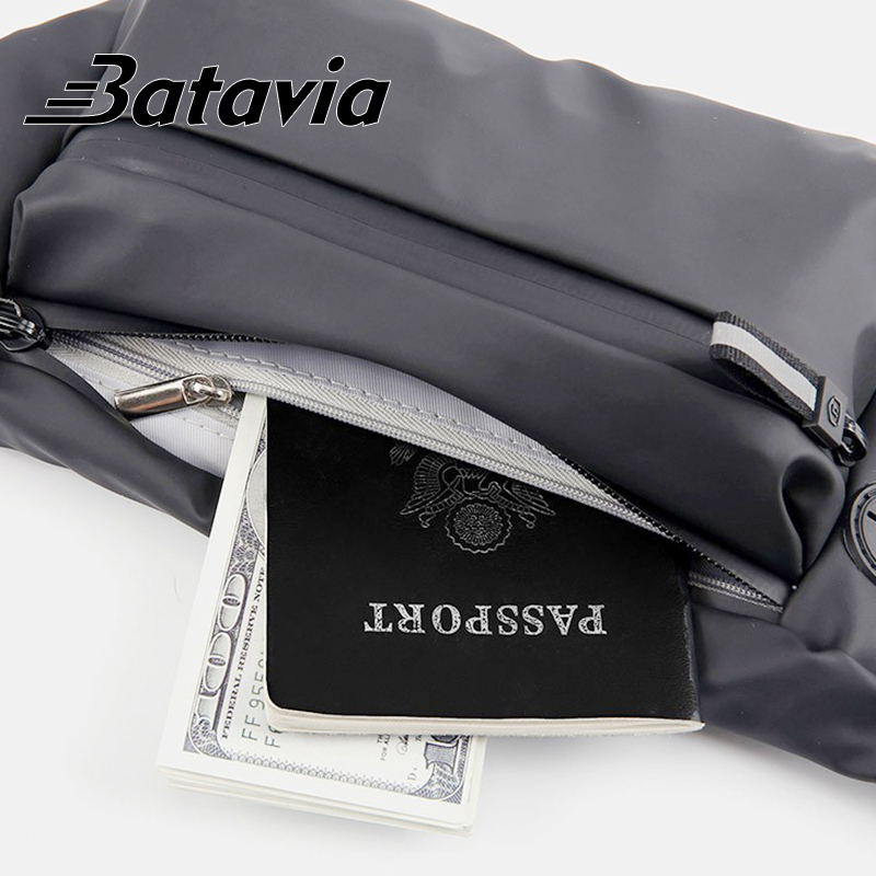 Batavia Tas Selempang Waterproof Tas Slempang Pria Wanita Waist Bag Crossbody Premium Outdoor BAG109