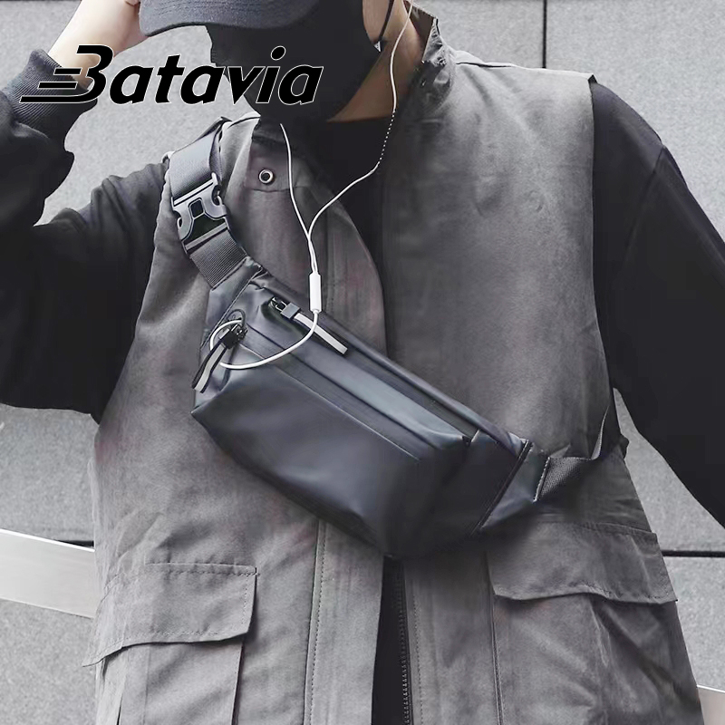 Batavia Tas Selempang Waterproof Tas Slempang Pria Wanita Waist Bag Crossbody Premium Outdoor BAG109