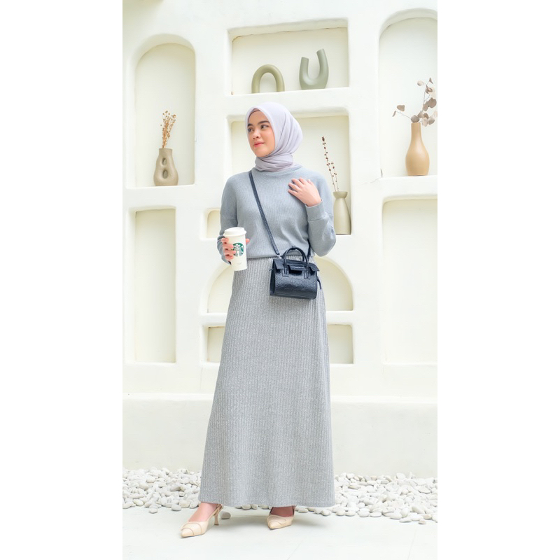 Milan Top / Skirt | Atasan Knit Wanita | Bawahan Wanita | Rok Knit