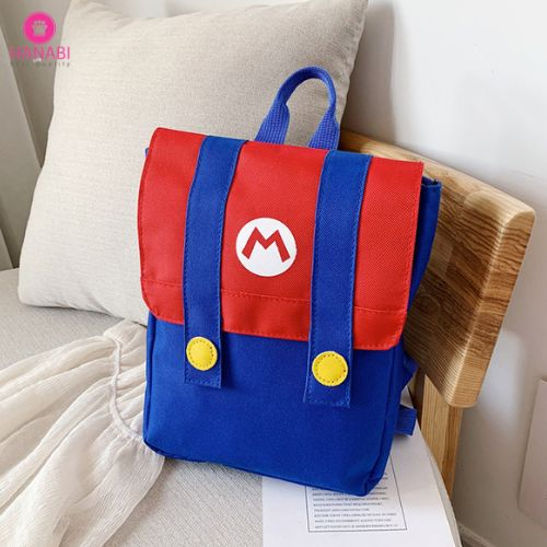 HANABI-tas ransel SUPER MARIO tas sekolah anak tas jalanjalan