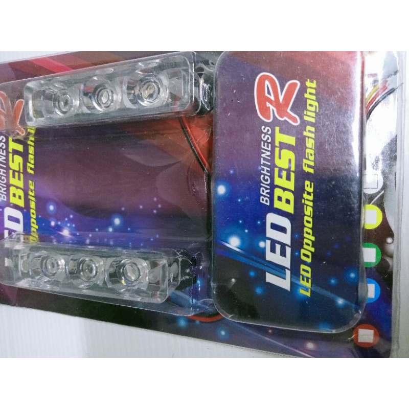 sepasang lampu LED signal fatwal variasi signal fatwalflash