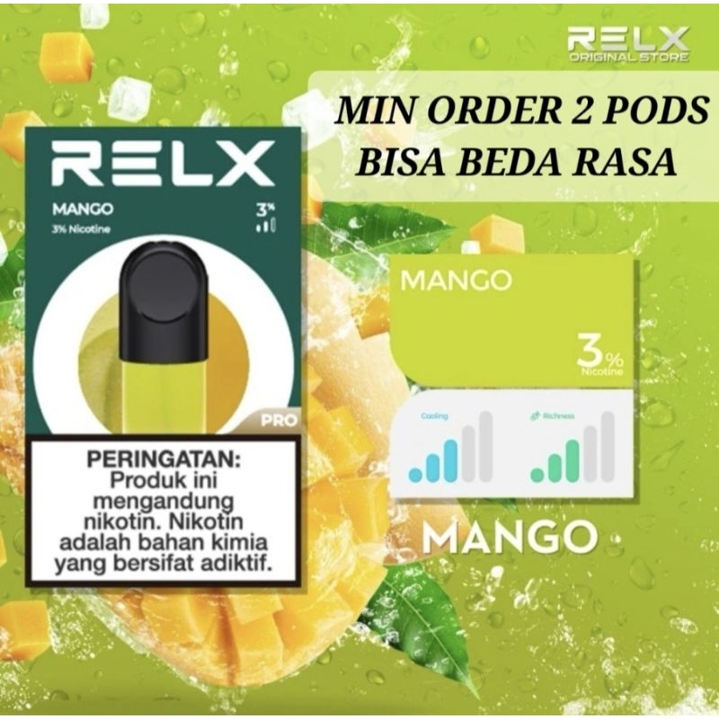 relx infinity essential pod pro 1 pack Mango