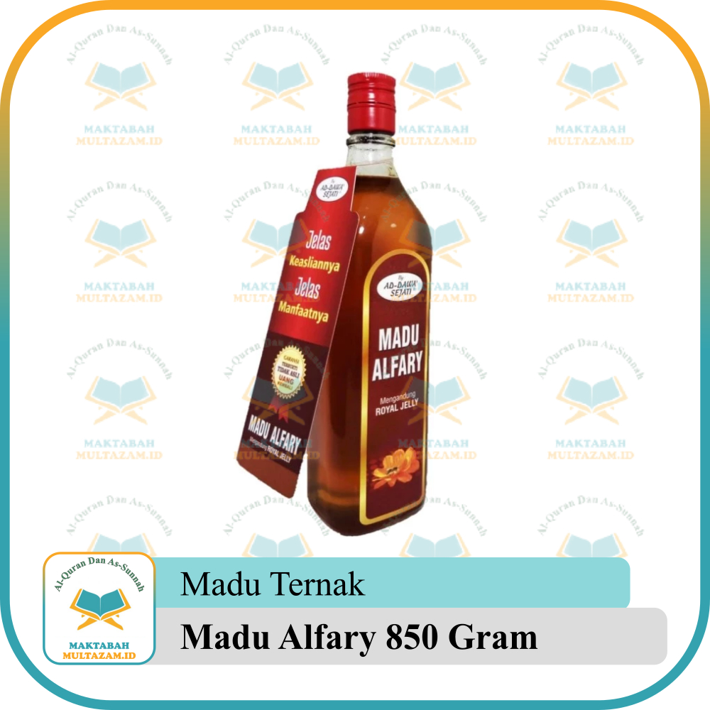 

Madu Ternak Alfary 850 Gram Mengandung Royal Jelly | Madu Alfary 850gr Halal | Madu Murni Al Fary 850 gr