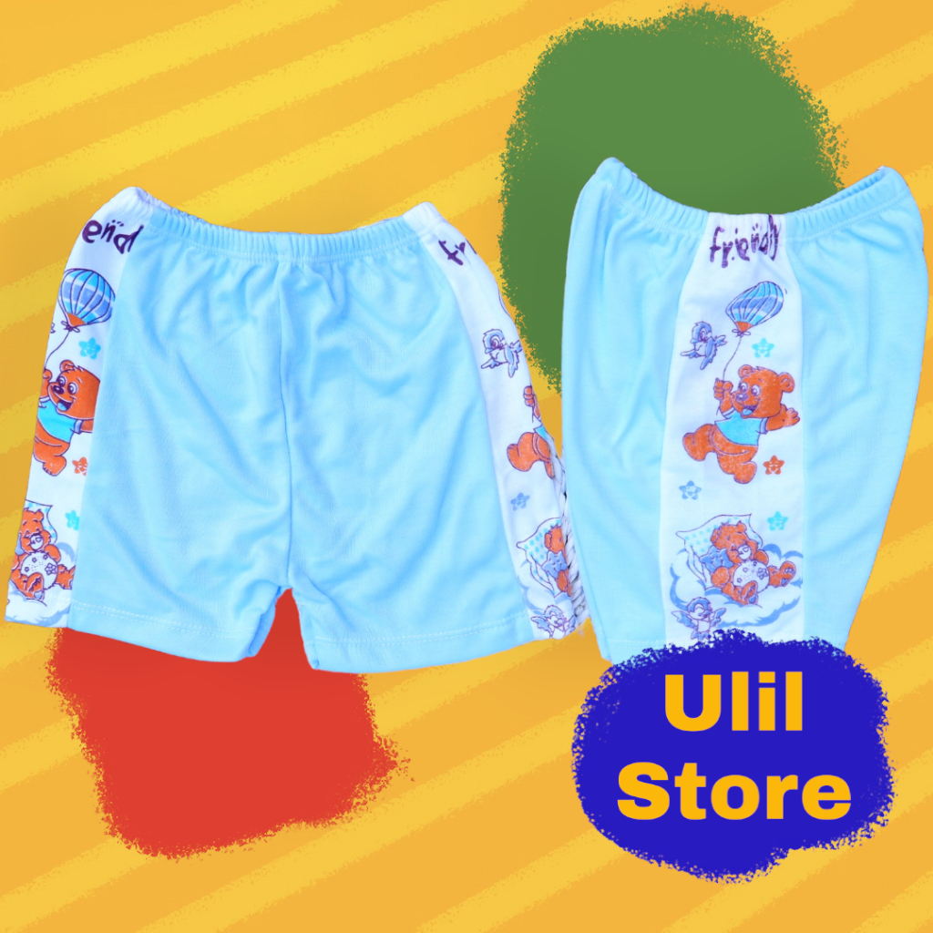 Isi 1 Lusin Celana Pendek Bayi Baru Lahir Baby Newborn