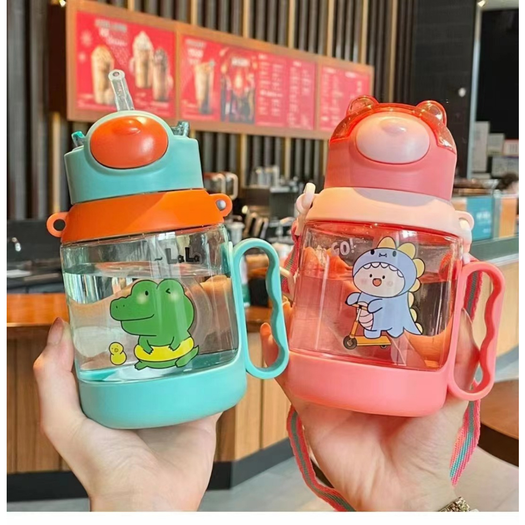 Botol Minum Import Botol Minum Anak Model Gagal Free Tali Panjang 0108 Kapasitas 525ml Bpa free