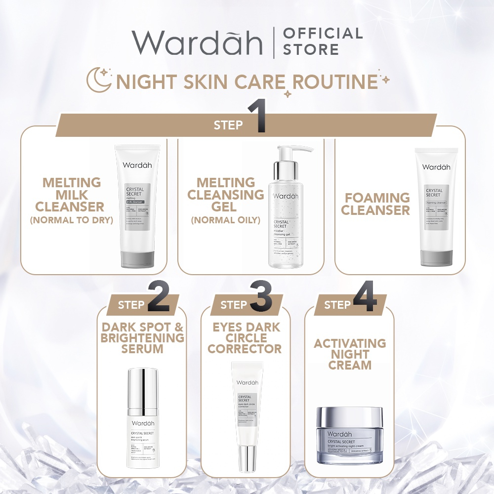 Wardah Crystal Secret Dark Spot &amp; Brightening Serum 20ml