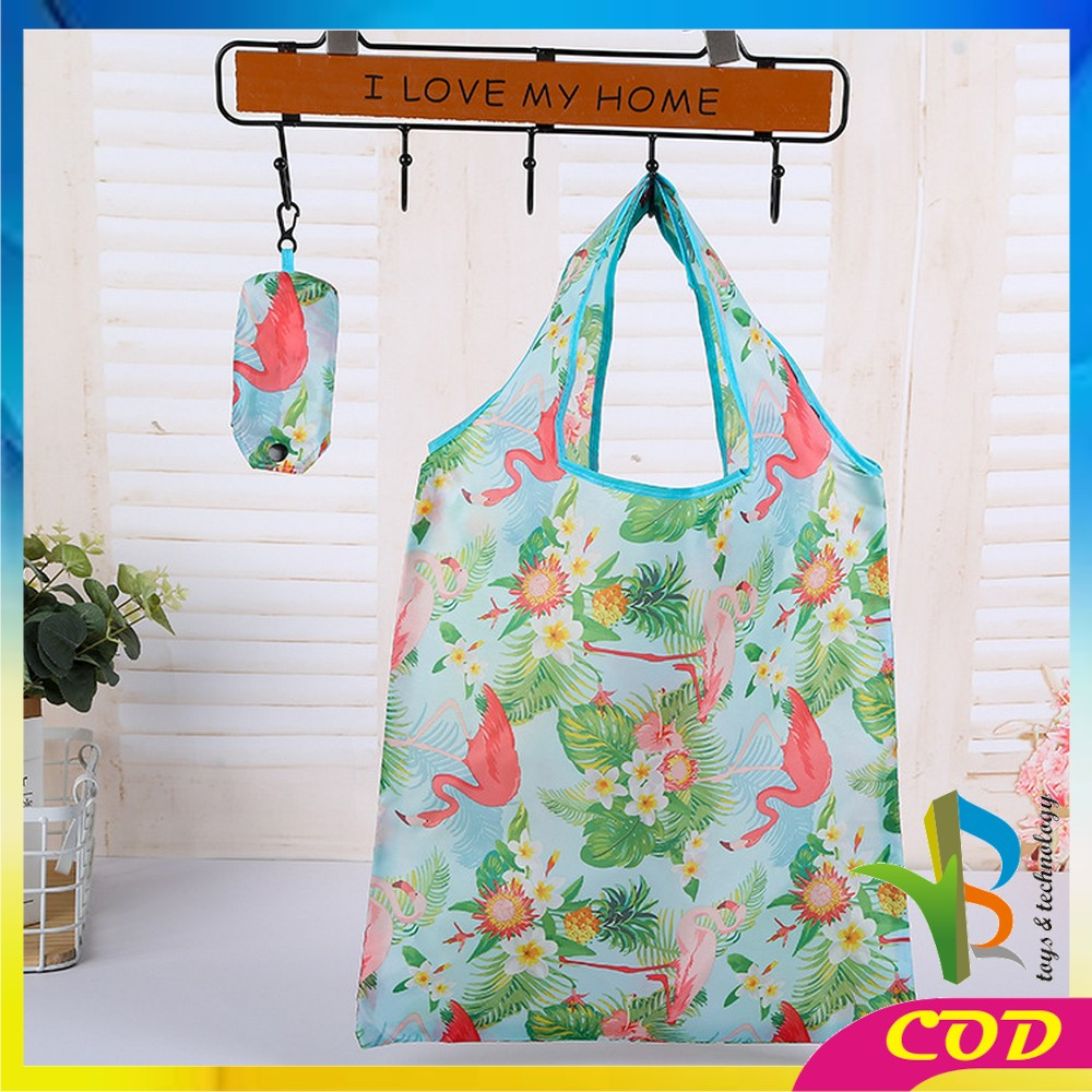 RB-T47 Tas Belanja Lipat Karakter Shopping Bag Reusable Bag Serbaguna / Kantong Belanja Ramah Lingkungan Souvenir Tas Lipat