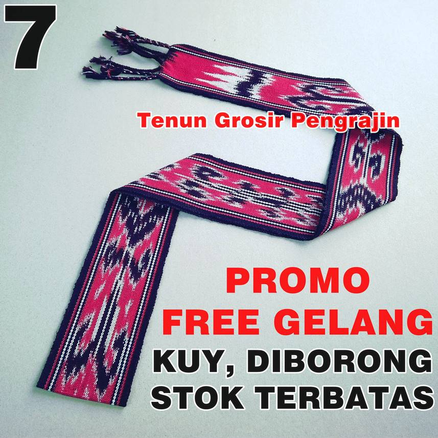 𝗕𝗜𝗚 𝗦𝗔𝗟𝗘 TERLENGKAP!!! Ikat Kepala Tenun Etnik Motif Toraja Kalimantan Dayak