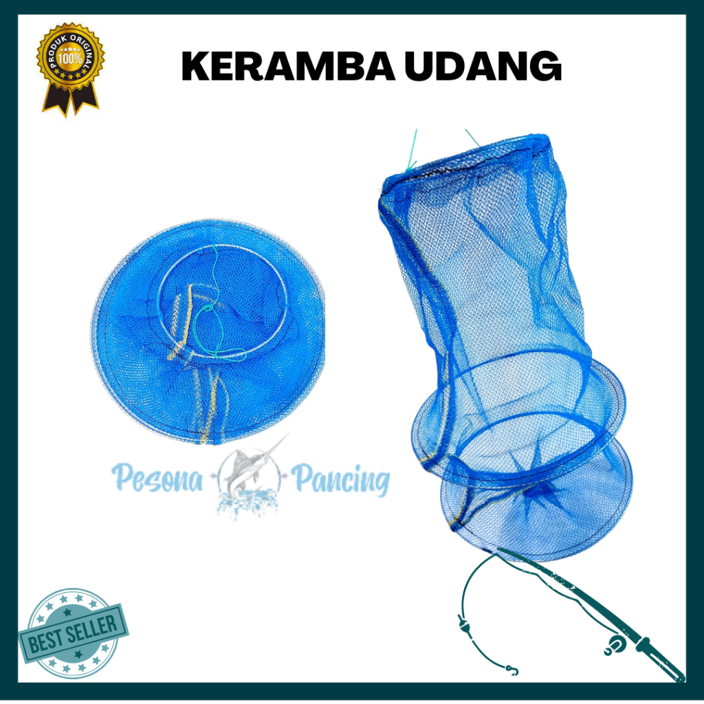 KERAMBA ATAU PERANGKAP IKAN &amp; UDANG 20-30CM