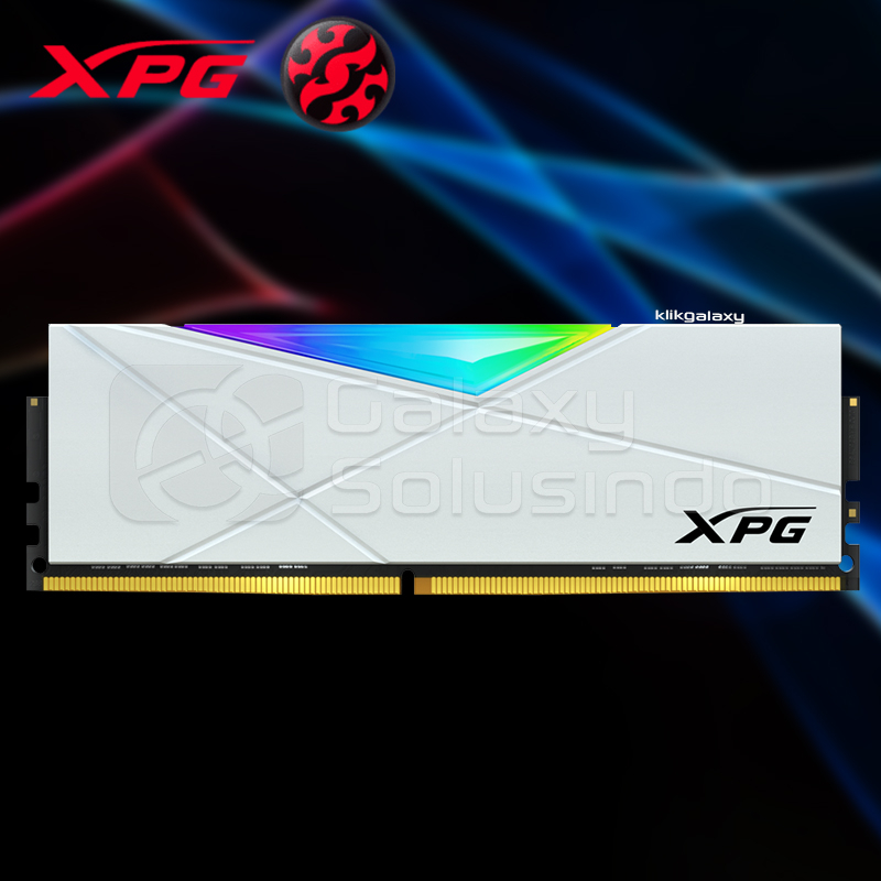 Adata XPG SPECTRIX D50 RGB 32GB DDR4 PC28800 3600MHz - White Memory RAM