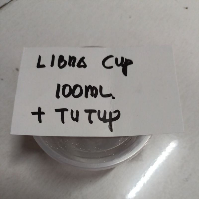 CUP LIBRA 100 ML, SEDUS 1000 PCS