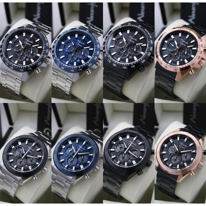 [Free Baterai] JAM TANGAN PRIA ALEXANDRE CHRISTIE AC 6671 / AC 6672 ORIGINAL GARANSI RESMI 1 TAHUN