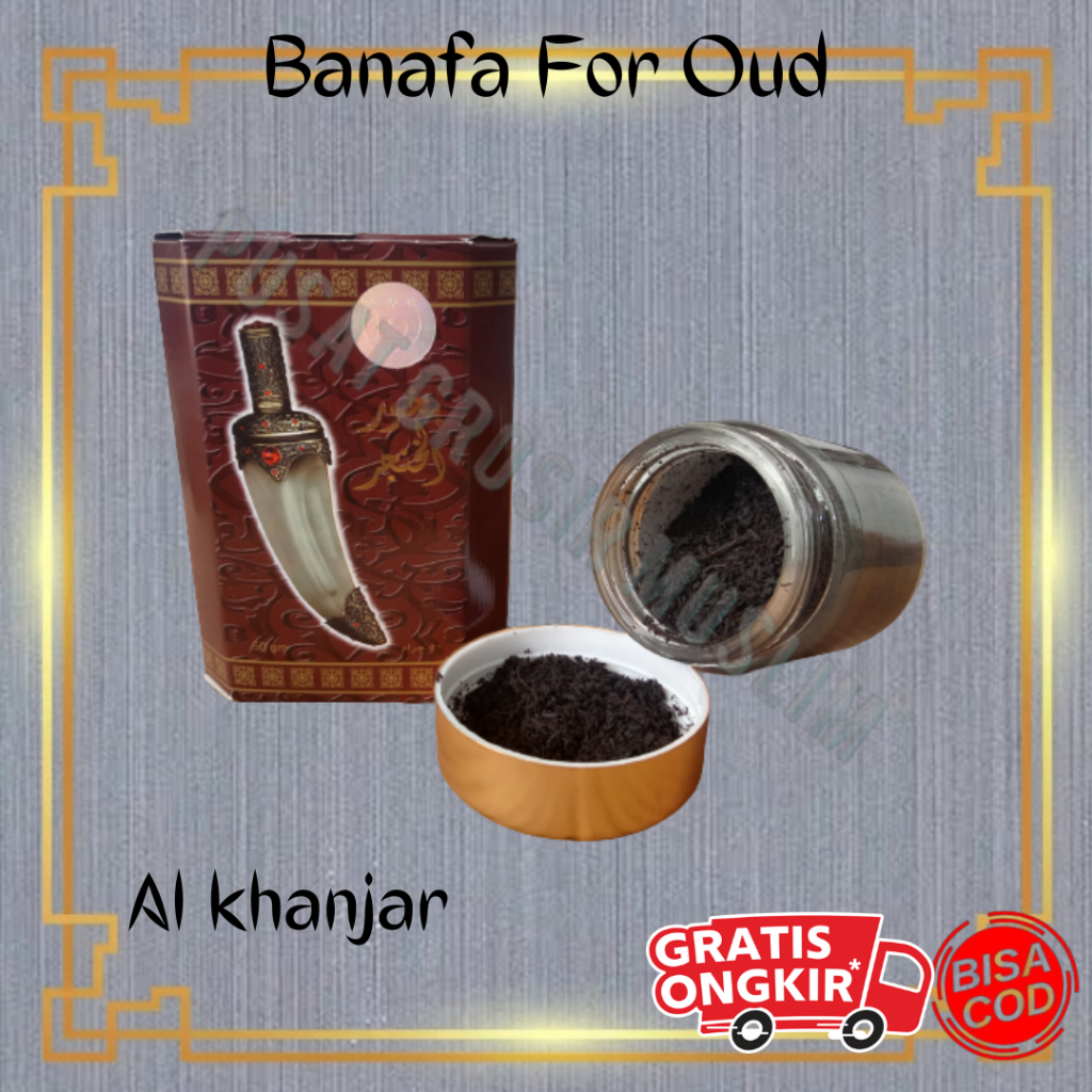 Bukhur BUBUK Alkhanjar - Banafa For Oud - Al Khanjar Bakhoor - Buhur Al Hanjar