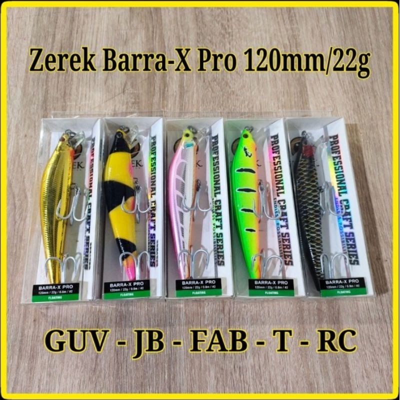 lure zerek barra x pro 120mm 22gr