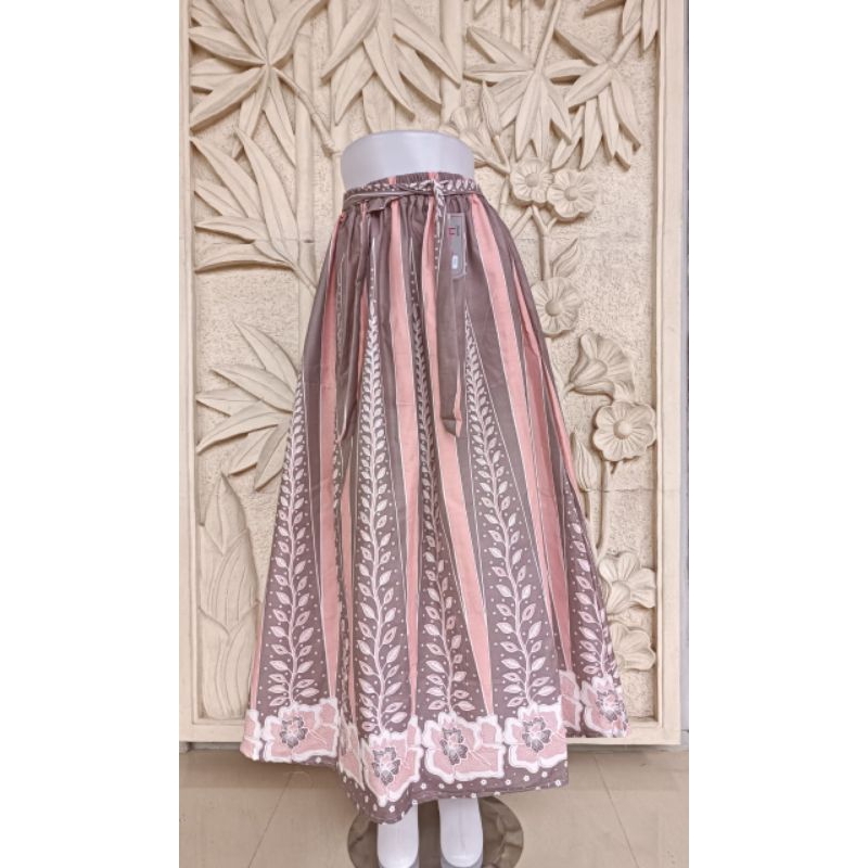 Rok panjang model payung / rok batik warna