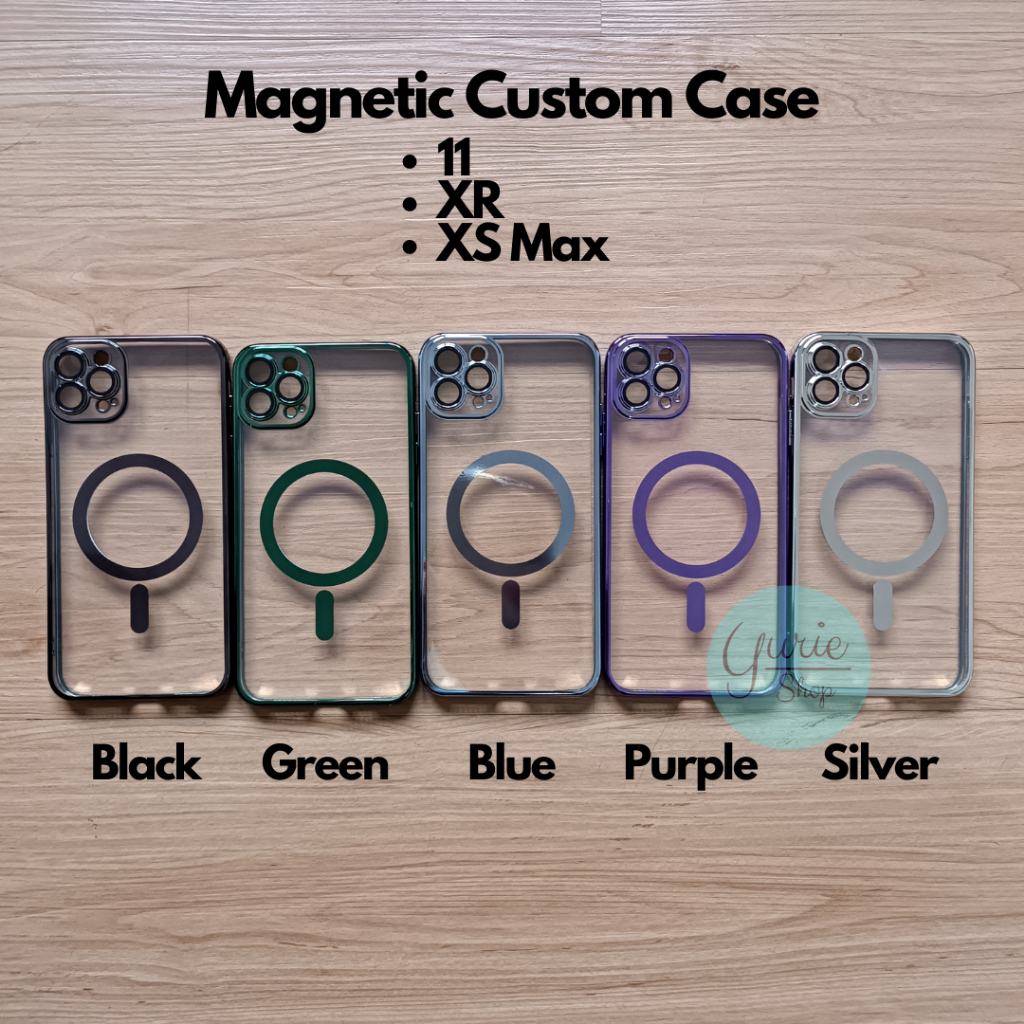 Silikon Custom Soft Case Magnetic X XR XS Max to Series 13/14 Pro