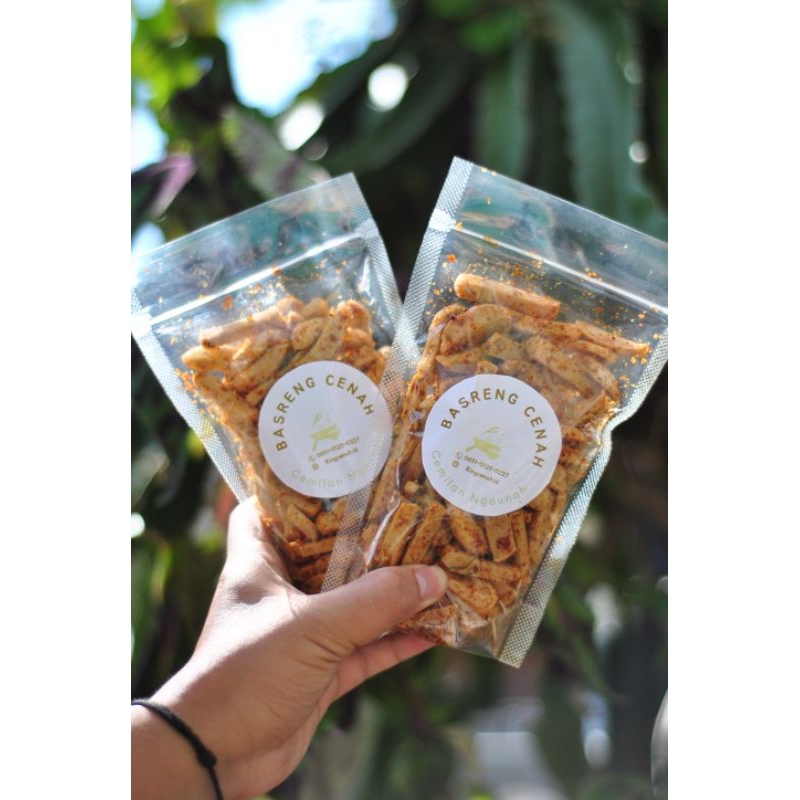 

BASRENG STIK KRIUK BY CENAH PEDAS DAUN JERUK NETTO : 120gr