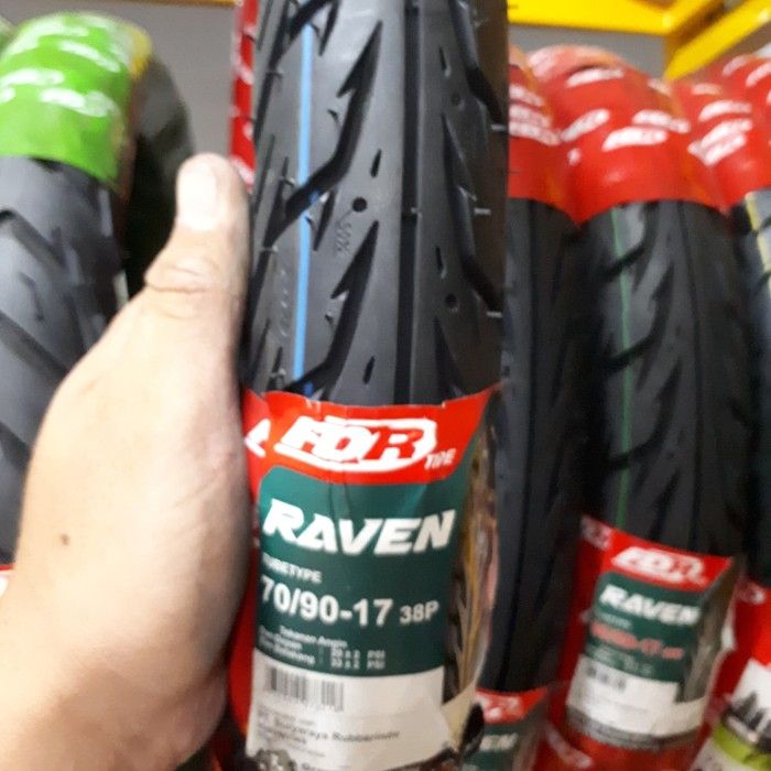 BAN LUAR 70/90-17 RAVEN TUBETYPE  FDR
