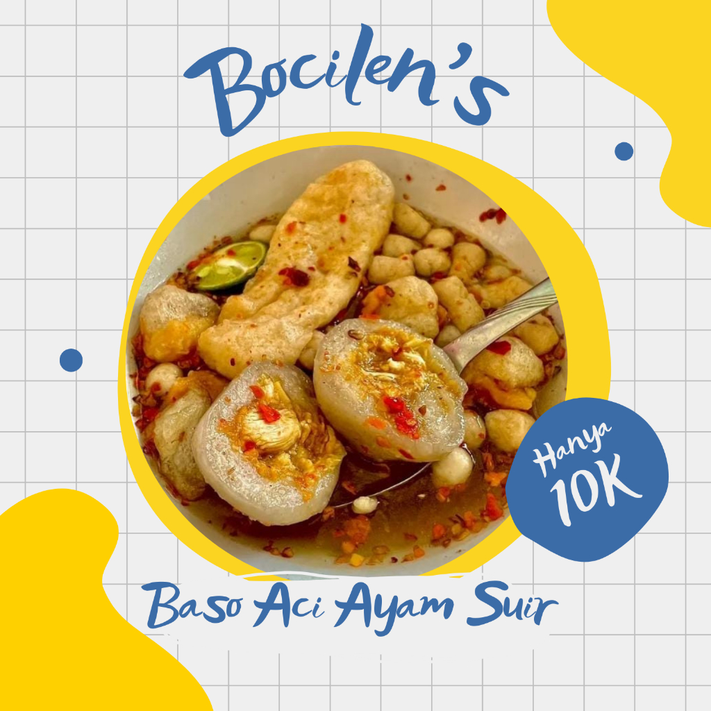 

Baso Aci Ayam Suwir Instan Bocilen's