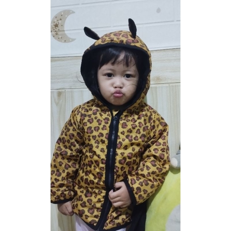 JAKET ANAK LEOPARD