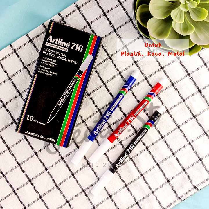 

ARTLINE Spidol Kecil Permanen Permanent Marker Ek-716