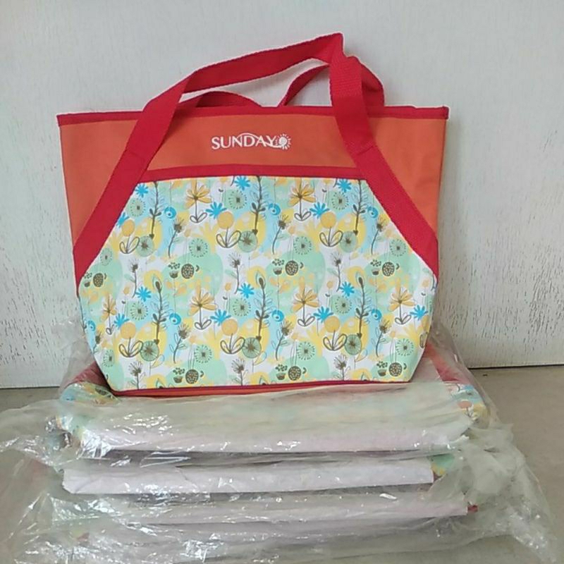 VALENCE LUNCH BAG ORANGE SUNDAY BY SOPHIE MARTIN PARIS