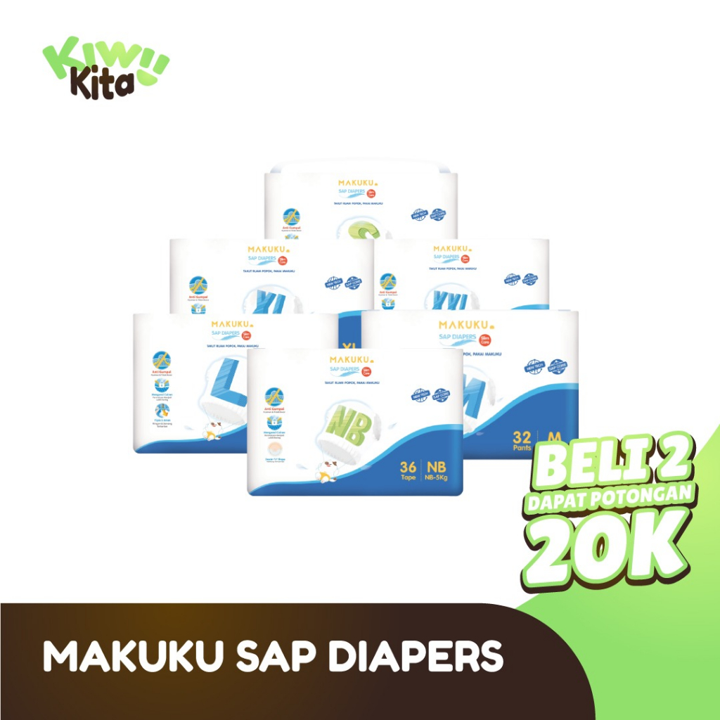 Makuku SAP Diapers Slim Care
