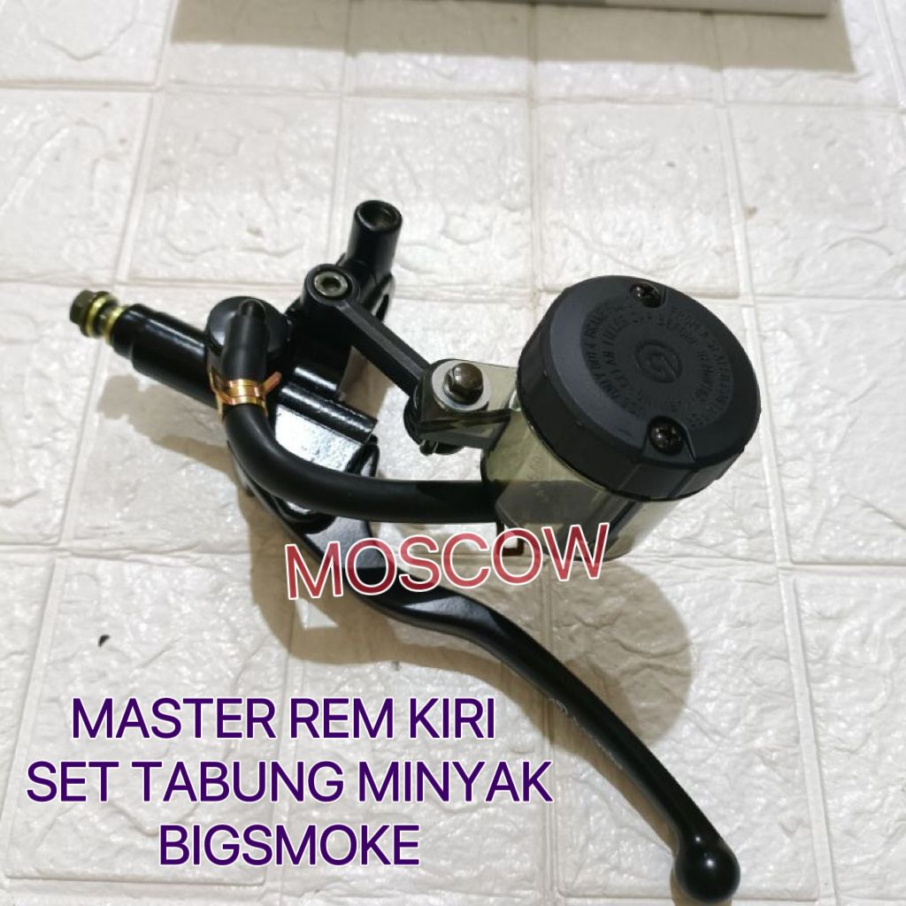 HANDLE MASTER REM KIRI  PLUS TABUNG BIG UNIVERSAL MOTOR MASTER REM KIRI SET TABUNG BESAR RYBEN SMOKE ALL NMAX OLD NEW PCX XMAX KLX VIXION PCX NINJA CB150R CBR GTR DLL DLL