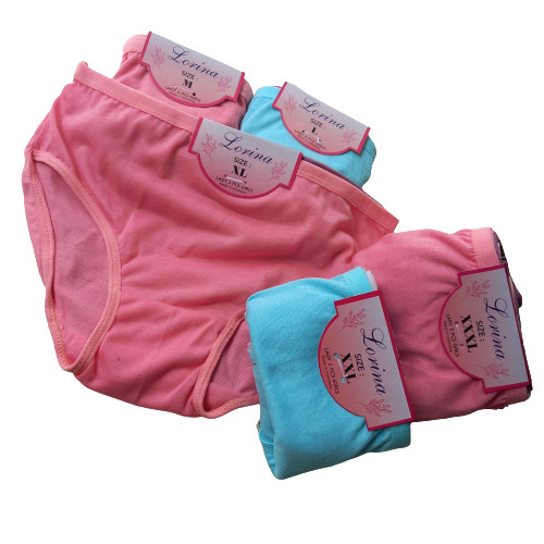 Celana Dalam Katun CD Wanita Lorina Bundling Set Isi 3pcs