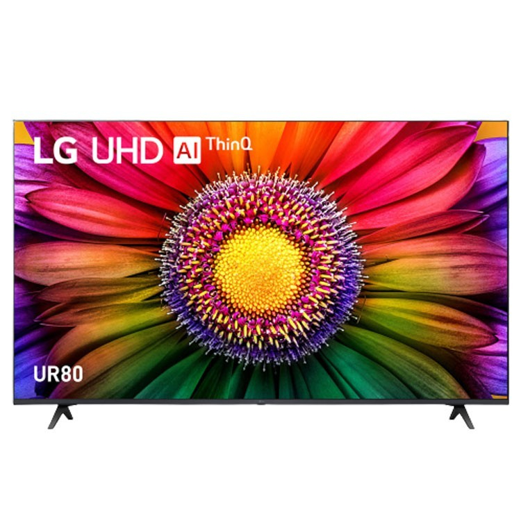 TV Smart LG 70&quot; UR80 4K UHD 70UR8050 With Al Sound Pro HDR10