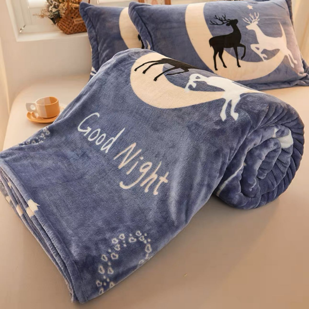 Selimut Dewasa Bulu Halus Lembut Jumbo Size 200X230 List New Quality Collection