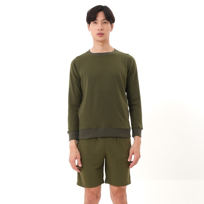 SANVANINA Setelan Sweater Army Green | One set Sweater Hijau Army CC-01G