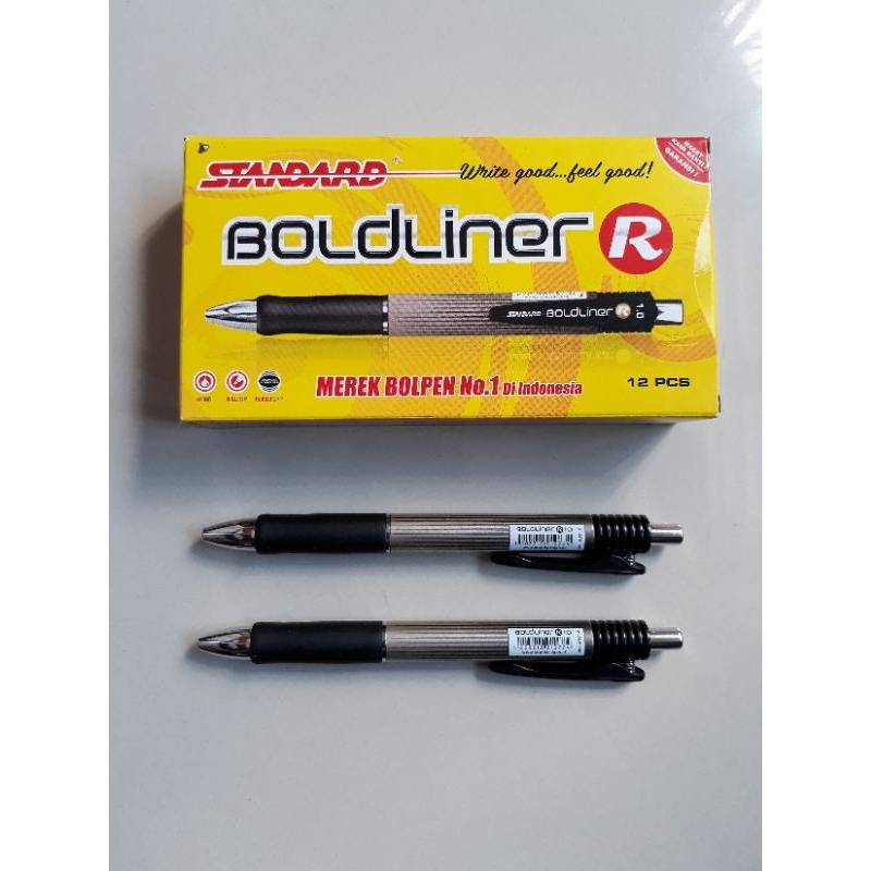 

Pulpen Boldliner R 1,0 Standard Hitam (harga untuk 1 pcs)