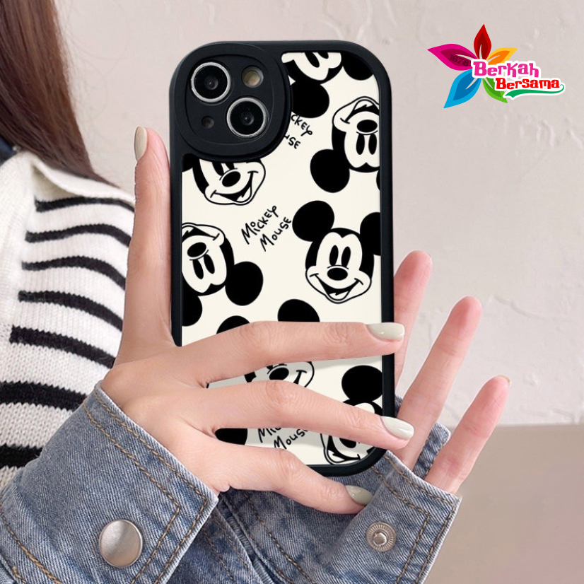 SS827 SOFT CASE SOFTCASE SILIKON ORIGINAL OVAL MICKEY MOUSE FOR SAMSUNG A14 A20 A30 A20S A24 A32 A33 A34 5G A50 A50S A30S A51 A52 A53 A54 A750 A7 2018 A22 BB8505