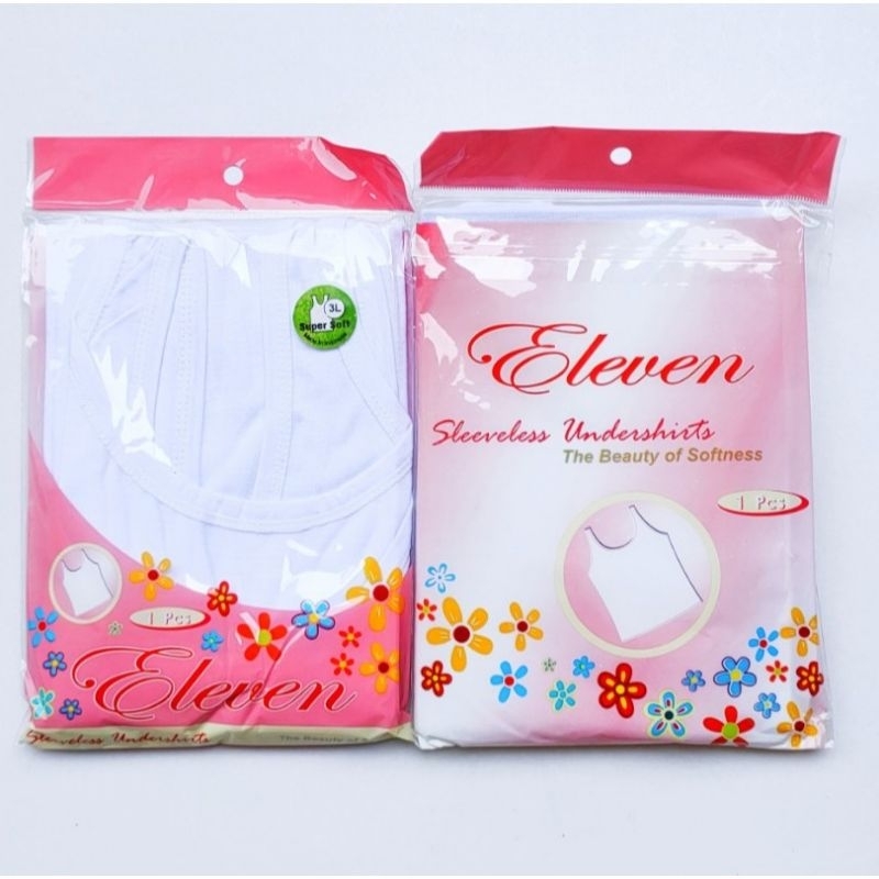 singlet wanita eleven / kaos kutang wanita / sleveeless undershirts / pakaian dalam